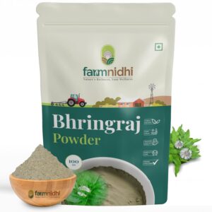 Farmnidhi Bhringraj Powder 100 Grams Natural Ayurvedic Powder